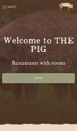 How thepighotel.com looks like on a mobile device such as an iPhone.