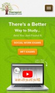 How therapistdevelopmentcenter.com looks like on a mobile device such as an iPhone.