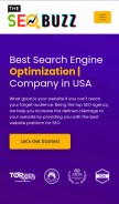 How theseobuzz.com looks like on a mobile device such as an iPhone.