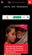 How theshaderoom.com looks like on a mobile device such as an iPhone.
