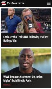 How thesportster.com looks like on a mobile device such as an iPhone.