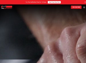 How thesufferfest.com looks like on a tablet such as an iPad.
