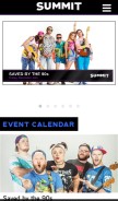 How thesummitmusichall.com looks like on a mobile device such as an iPhone.