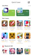 How thetest.xyz looks like on a mobile device such as an iPhone.