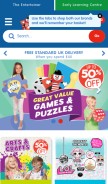 How thetoyshop.com looks like on a mobile device such as an iPhone.