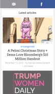 How theusawire.com looks like on a mobile device such as an iPhone.