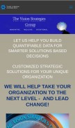How thevisionstrategiesgroup.com looks like on a mobile device such as an iPhone.