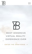 How thevoid.com looks like on a mobile device such as an iPhone.