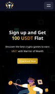 How thewarriorofwealth.com looks like on a mobile device such as an iPhone.