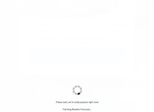 How theweathercenter.org looks like on a tablet such as an iPad.