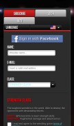 How thewrestlinggame.com looks like on a mobile device such as an iPhone.