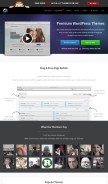 How thinkupthemes.com looks like on a mobile device such as an iPhone.