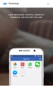 How thinkyeah.com looks like on a mobile device such as an iPhone.