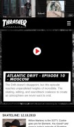 How thrashermagazine.com looks like on a mobile device such as an iPhone.