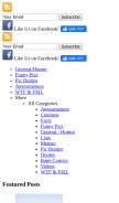 How thumbpress.com looks like on a mobile device such as an iPhone.