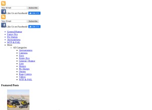 How thumbpress.com looks like on a tablet such as an iPad.
