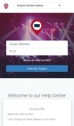How tickettransaction.com looks like on a mobile device such as an iPhone.