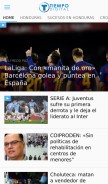 How tiempo.hn looks like on a mobile device such as an iPhone.
