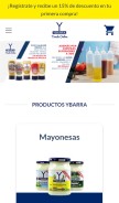 How tiendaybarra.es looks like on a mobile device such as an iPhone.