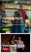 How tiff.net looks like on a mobile device such as an iPhone.