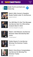 How tigerdroppings.com looks like on a mobile device such as an iPhone.