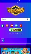 How tim369thai.com looks like on a mobile device such as an iPhone.