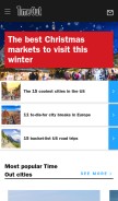 How timeout.com looks like on a mobile device such as an iPhone.