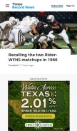 How timesrecordnews.com looks like on a mobile device such as an iPhone.