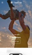How timetr.ee looks like on a mobile device such as an iPhone.