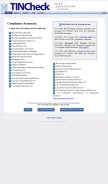 How tincheck.com looks like on a mobile device such as an iPhone.