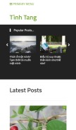 How tinhtang.vn looks like on a mobile device such as an iPhone.