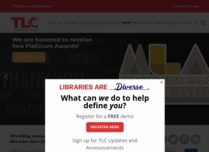 How tlcdelivers.com looks like on a tablet such as an iPad.