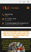 How tlco.vn looks like on a mobile device such as an iPhone.