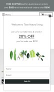 How tluxe.com looks like on a mobile device such as an iPhone.