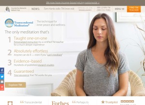 How tm.org looks like on a tablet such as an iPad.