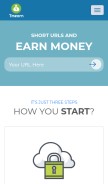 How tmearn.com looks like on a mobile device such as an iPhone.