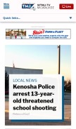 How tmj4.com looks like on a mobile device such as an iPhone.