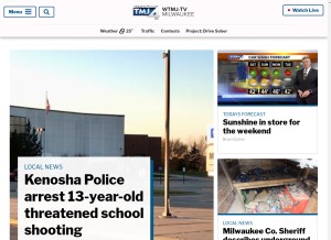 How tmj4.com looks like on a tablet such as an iPad.