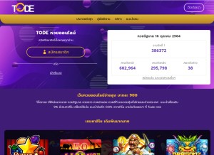 How tode.to looks like on a tablet such as an iPad.