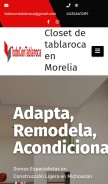 How todocontablaroca.com looks like on a mobile device such as an iPhone.