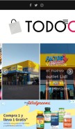 How todooutlets.es looks like on a mobile device such as an iPhone.
