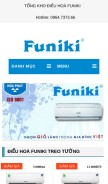 How tongkhofuniki.com looks like on a mobile device such as an iPhone.