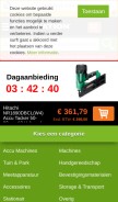 How toolnation.nl looks like on a mobile device such as an iPhone.