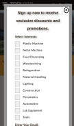 How toolots.com looks like on a mobile device such as an iPhone.
