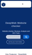 How tools.hostboxonline.com looks like on a mobile device such as an iPhone.