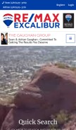 How toparizonarealestate.com looks like on a mobile device such as an iPhone.