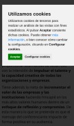How topconferenciantes.com looks like on a mobile device such as an iPhone.