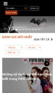 How topgamehot.net looks like on a mobile device such as an iPhone.