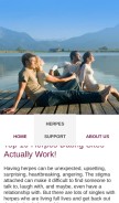 How topherpesdatingwebsites.com looks like on a mobile device such as an iPhone.