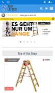 How topleiter.de looks like on a mobile device such as an iPhone.